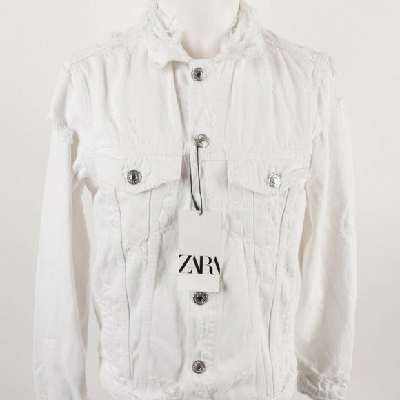 white jacket zara man